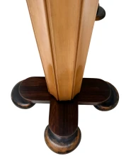 Art Deco Oval Center Table by Gebroeders Reens, 1930s